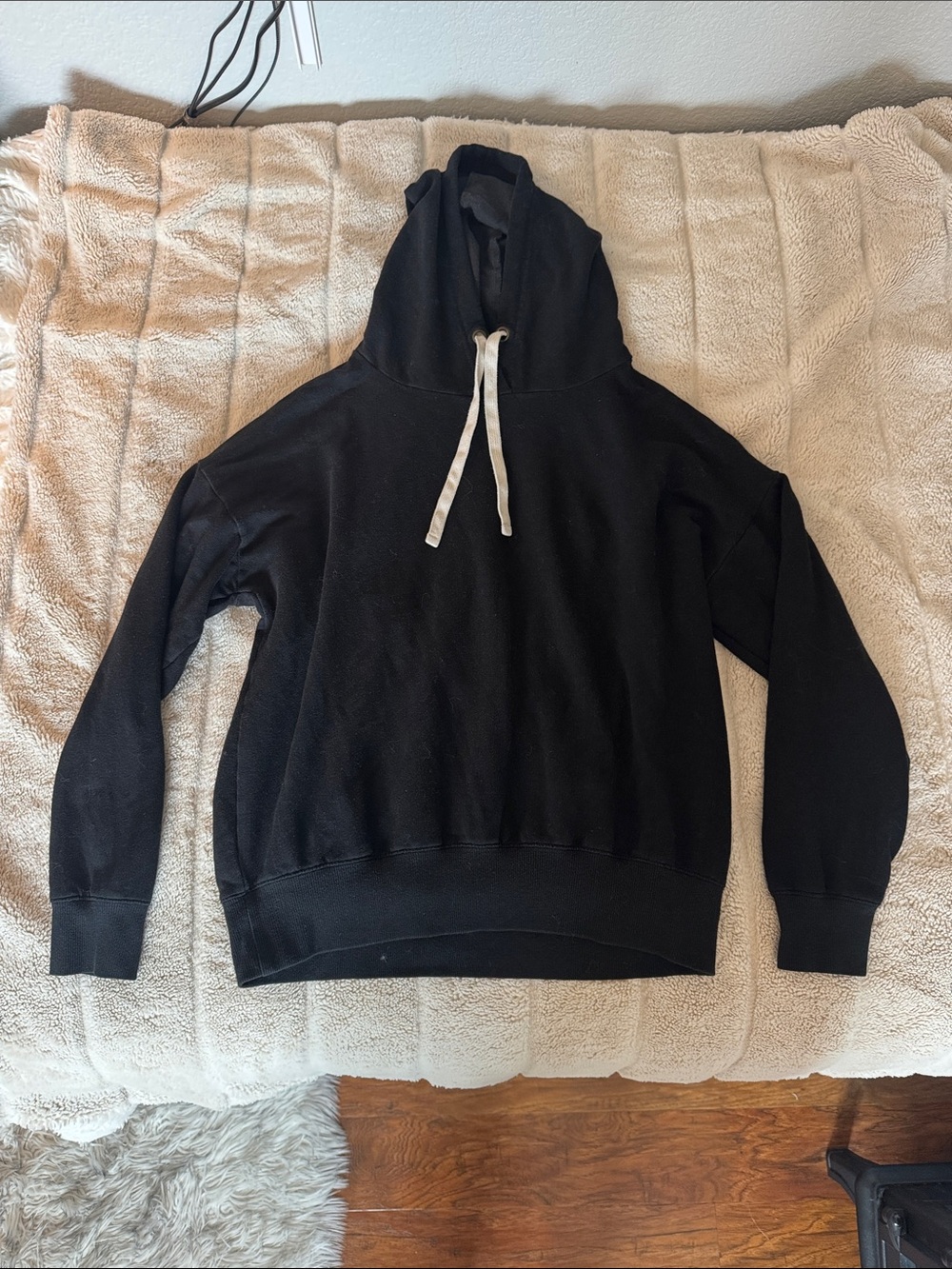 Buffalo David Bitton Black Zip-Up Hoodie Sweater